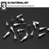 46pcs Car Repair Tool Kit Ratchet Torque Wrench Spanner Screwdriver Socket Set Combo Tools Kit Bicycle Auto Repairing Tools Mech