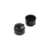 Wheel Wheel Nut Cap 17MM Black Bolt Cap Nut Plastic Studs