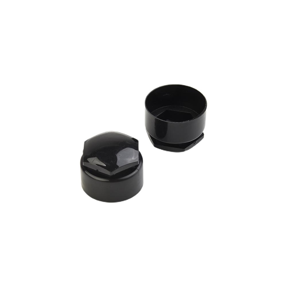 Wheel Wheel Nut Cap 17MM Black Bolt Cap Nut Plastic Studs