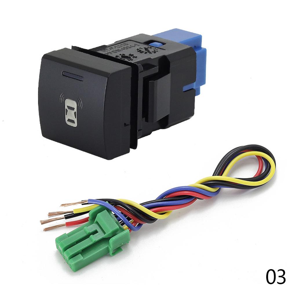 

1 шт. BSM DRL светодиодный аккумуляторный блок питания рулевой рейки вентилятор обогрева заднего вида кнопка переключения для Toyota Camry Corolla 18-19