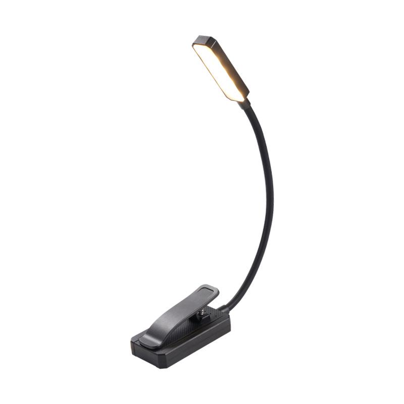 USB Rechargeable LED Clip-On Reading Light for Desk & Dorm