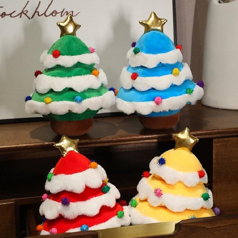 Adorable Plush Christmas Tree Doll Cushion For Festive Living Room Decor Gift