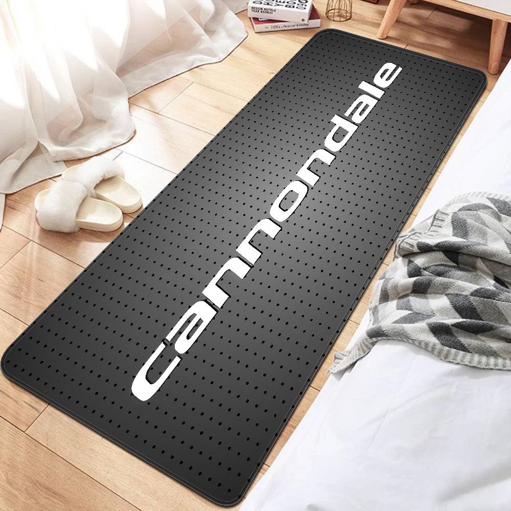 C-Cannondale Floor Mat Rectangle Anti-slip Home Soft Badmat Front Door Indoor Outdoor Mat Welcome Doormat