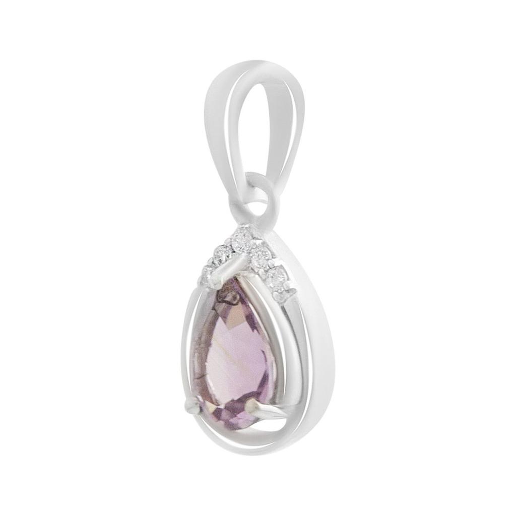 Sølvanheng med ametyst 0.688ct (2189473)