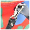 Longchamp X Robert Indiana Kollaboration Indiana Serie Love Knopfverschluss Canvas und Leder Schulter Crossbody Tragetasche Damen Handtaschen 10227BBA545