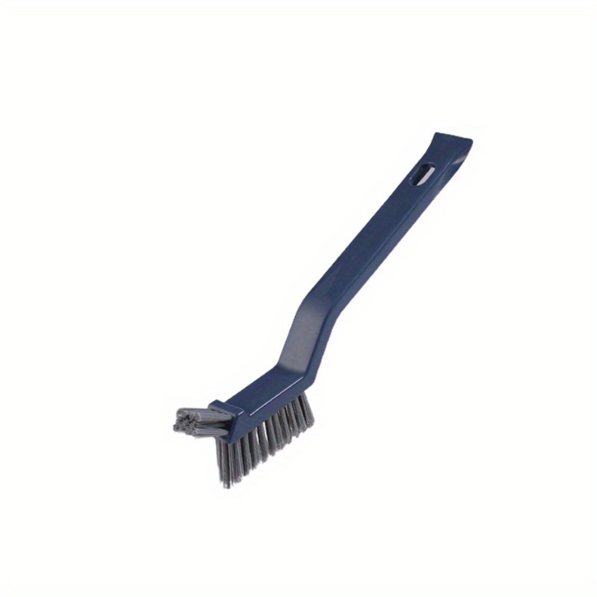 

1 or 2 PCS Bathroom Cleaning Brush, Gap Brush, 2-in-1 Hair Clip, Window Cleaning Brush, Kitchen Multi-purpose Gap Brush 1PCS синій