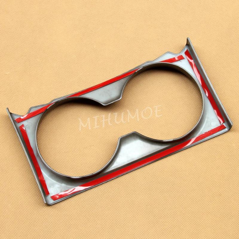 Interior Cup Holder Surround Cover Decoration For 2017-2025 Mazda CX-5 KF Carbon Fiber Car Styling