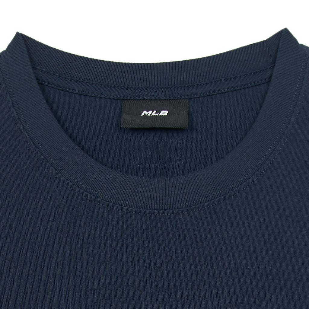 New MLB New York Yankees Basic Collection SS25 T Shirt Unisex Standard Navy Blue 3ATSB6153-50NYS