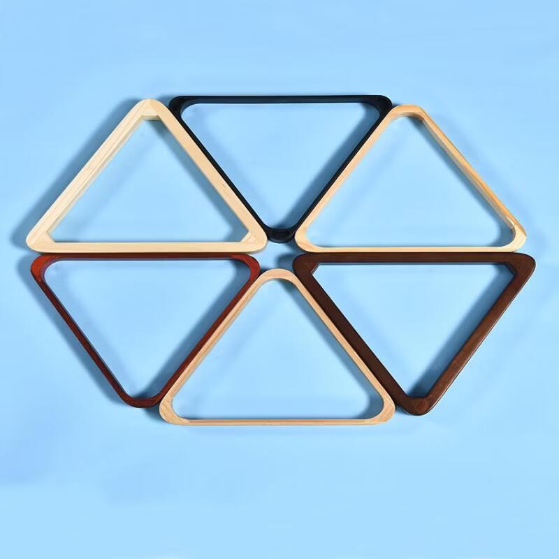Pine Wood Billiard Triangle Rack