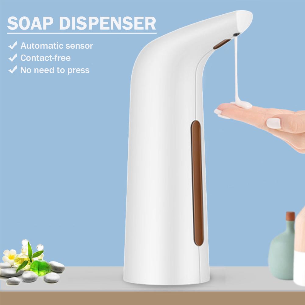 380ml Automatic Soap Dispenser 13.5 oz Touchless Foam Soap Dispenser USB Rechargeable 4 Speed Electric Sanitizer Dispenser Set