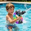 Outdoor Kids Water Gun Toy with Light and Sound Effects Rechargeable Water Blaster for Summer Play and Water Activities Safe Durable Design