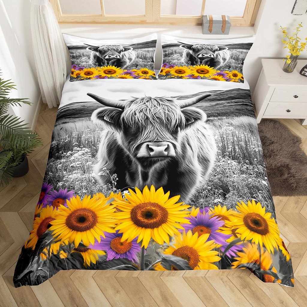 Homewish 3D Leopard Animal Duvet Cover SetRomantic Red Rose Bedding SetWildlife Cheetah Animal Bed Set