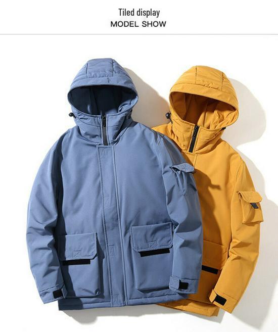 Men's Off-Season Clearance Thick Warm Light Down Jacket