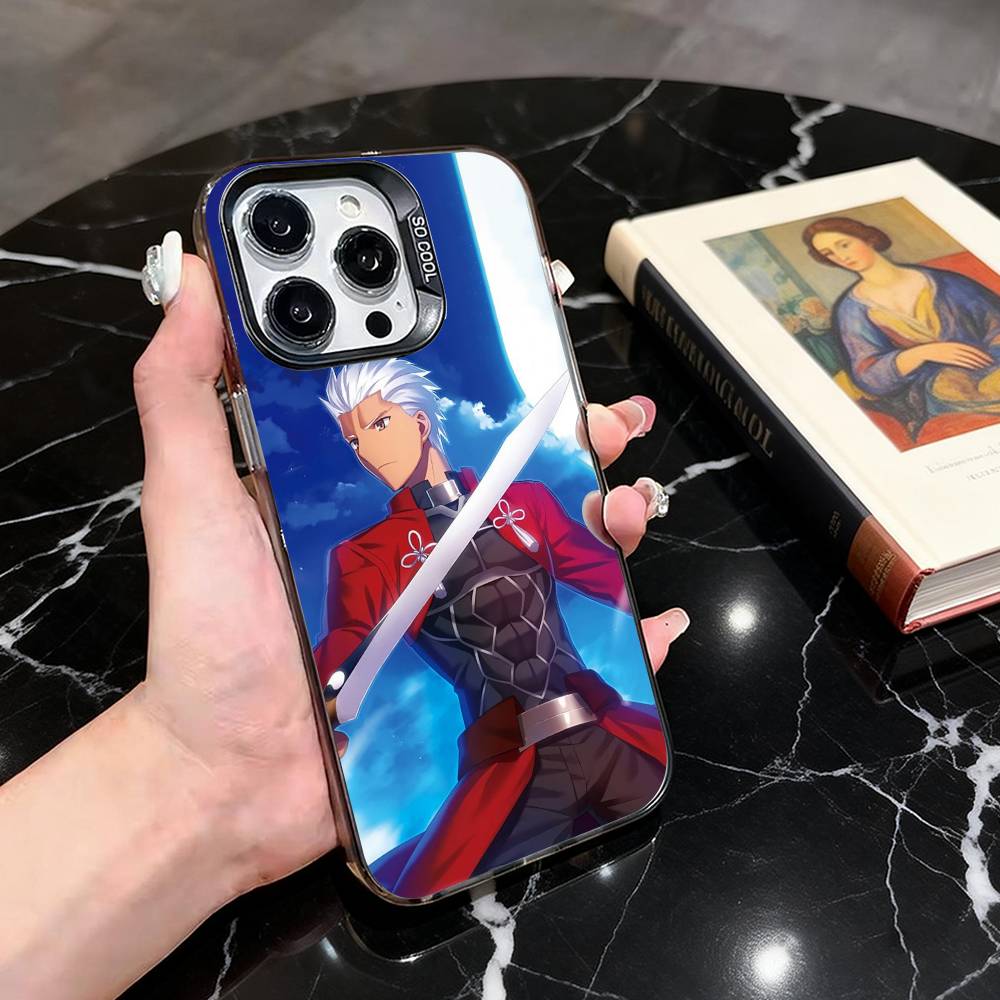 Fate zero Stay N-Night S-Shirou Phone Case For iPhone 17,16,15,14,13,12,11 Plus,Pro Max,XS,Colorful Silver Black Cover