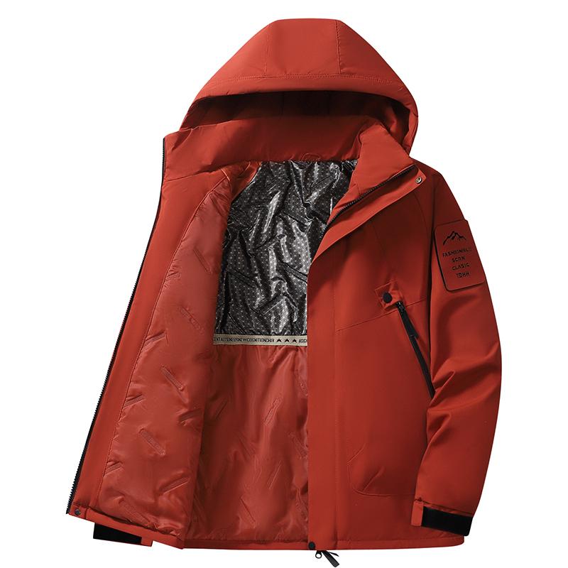 Winter Comfortable Trendy Windproof Breathable Couple Padded Jacket Outdoor Sports Running Mountaineering Camping Cotton Jacket