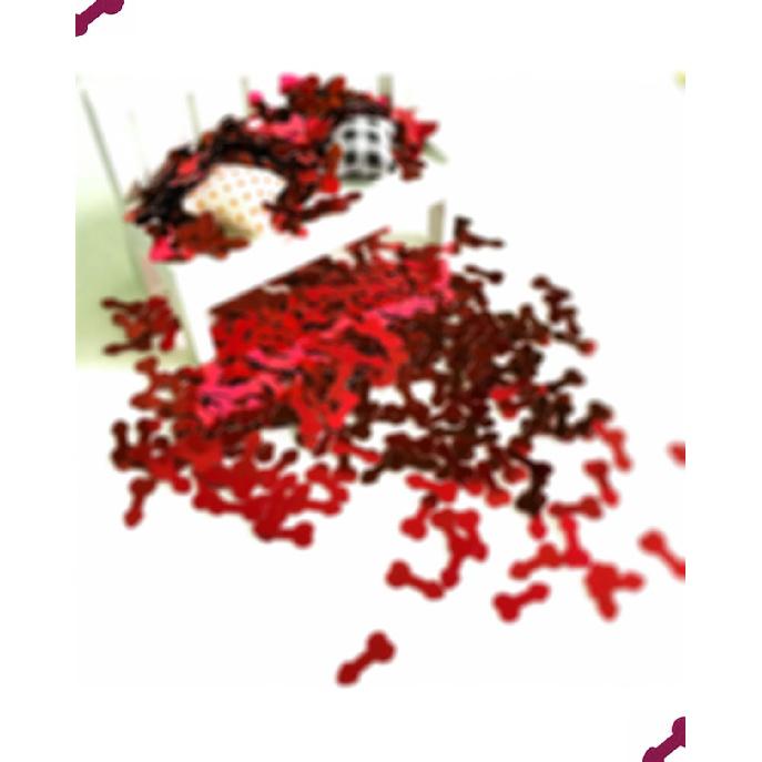 3001Pcs Glitter Confetti Cute Sprinkle Party Table Decoration for Valentine's Day, Cannon, Celebration, Wedding, Engagement Supplies (Black2)