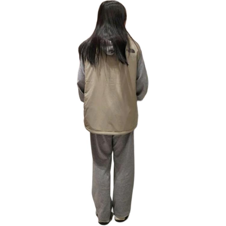 The North Face Vests Men's Khaki Stand Collar Other NV3NP70C