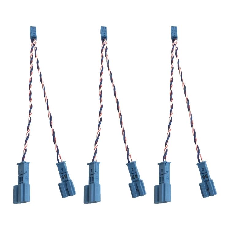 

Copper Alloy Car Speaker Harness Quick Connection Terminals Reliable Contact Weatherproof Construction Plug Play Design