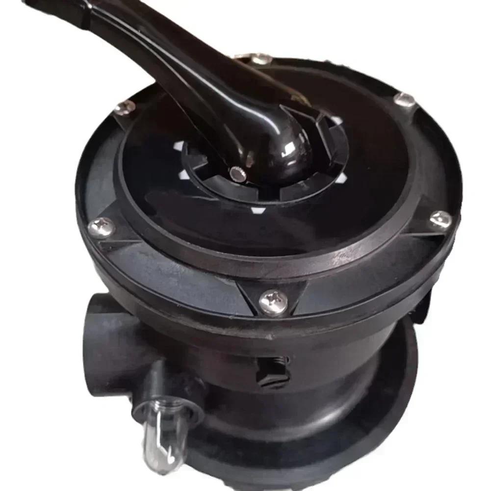 Valve Control Valve Black Control Valve Multiport Valve Replacement Sand Filter For VariFlo Top-Mount Multiport Valve