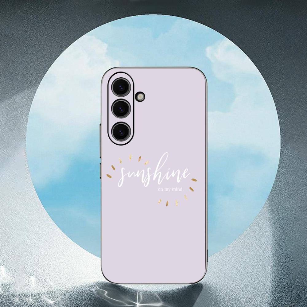 

Color background maxim motivating text For Samsung Galaxy S25 S24 S23 Ultra S22 S21 Plus S20 Black Soft Silicone Protective Case SamsungS25ULTRA