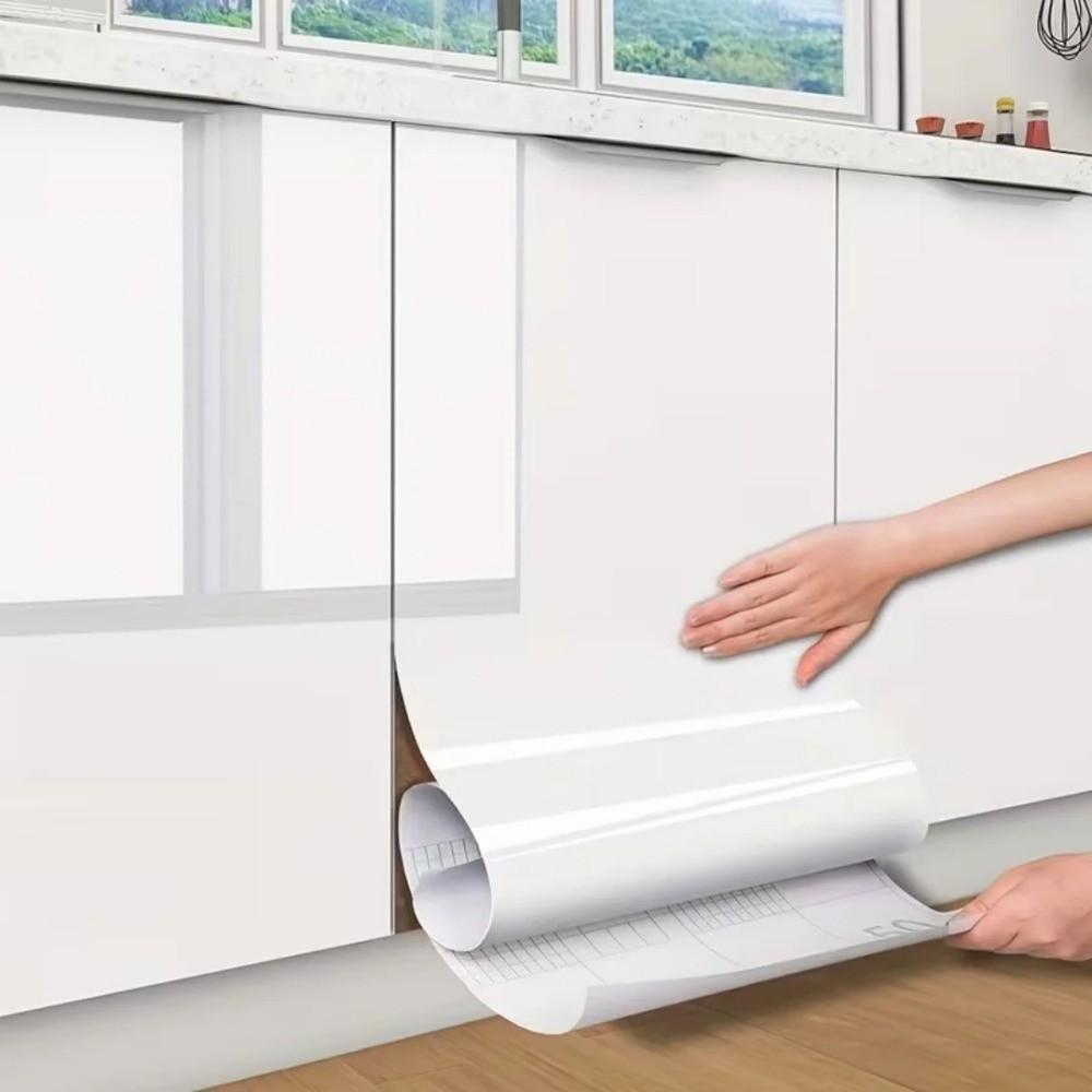 1 Rollo 10m Pegatina para Repisa de Ventana Autoadhesiva Superficie Brillante Cinta de Reparación de Muebles Instalación Moderna con Pegamento