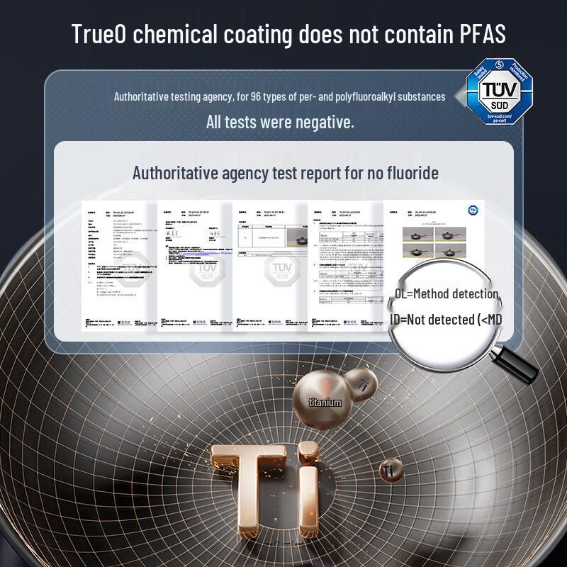 ASD Titanium Crystal Non-stick Wok