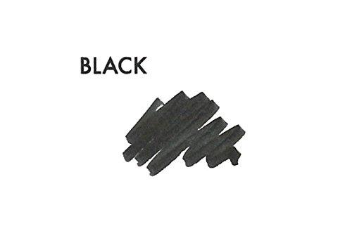 Sailor Fountain Pen Dye-Based Ink Cartridges, Black, 13-0404-120