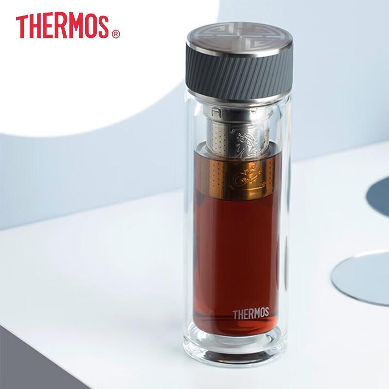 Thermos Double-Walled Glass Tumbler