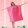 Microfiber Hooded Towel Men Women for Swim Beach Travel Quick Dry Changing Robe Cape Bath Towel Bathrobe Surf Poncho Sauna Play