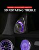 RGB 64 Colours 3D Rotation Glow Tweeter Speaker Ambient Light LED Speaker Horn for Mercedes Benz E-Class W213 E200 E250 E300D