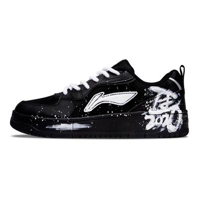 Li Ning Tianji Soft Cushioning, Wear Resistant Low Top Skateboard Shoes Men's AGCV341-5(Team211-)