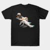 Men Black Print T-shirt Jalen Hurts Trophy No-Cut Transfer Paper Print Cotton Tshirt
