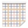 3D wallpaper with a checkered optical geometric pattern for the living room and bedroom 50x1000