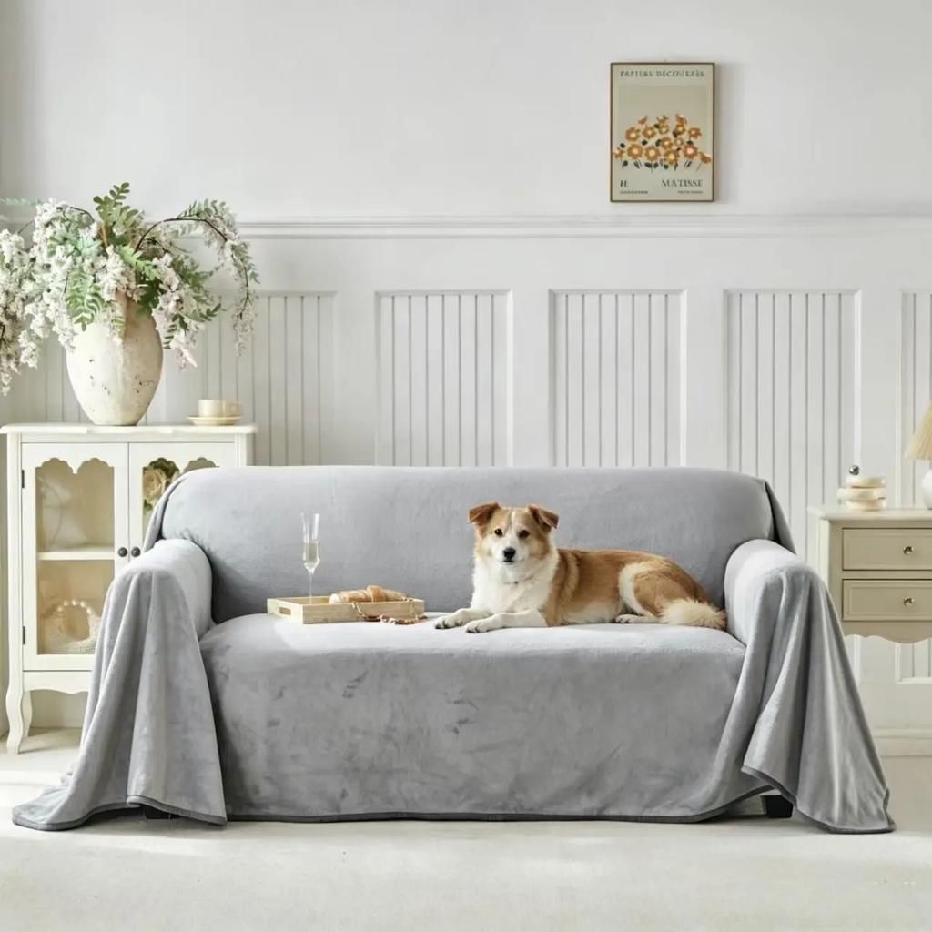 Versatile Waterproof Blanket, Waterproof Blanket for Bed, Stain & Leak Proof Sofa Protector Throw Blanket, Dog Pets Blanket