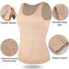 Men Compression Vest Sleeveless Shapewear Slimming Body Shaper Shirt Gym Workout Corset Tummy Control Tank Top Abs Abdomen