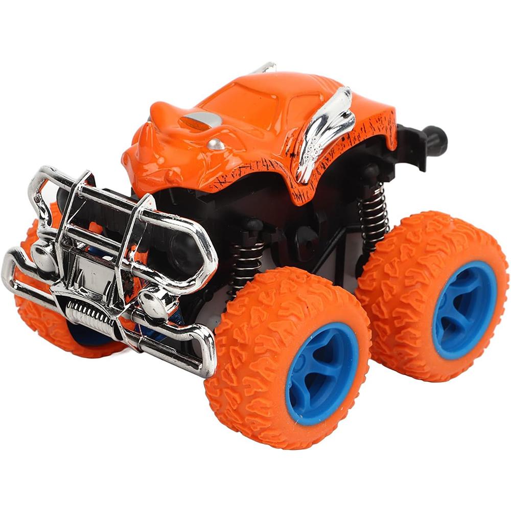 Trägheitsfahrzeug-Spielzeug aus Legierung, tragbares 4-Rad-Trägheits-LKW-Spielzeug, helle Farbe, simuliert, exquisit für zu Hause