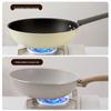 CHUIDAHUANG 32cm Non-stick Flat Bottom Multi-Purpose Wok