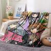 1PC Cardcaptor Sakura Patterned Flannel Blanket Suitable For All Seasons For Home Decor Warmth And Comfort Gifts Holiday Present