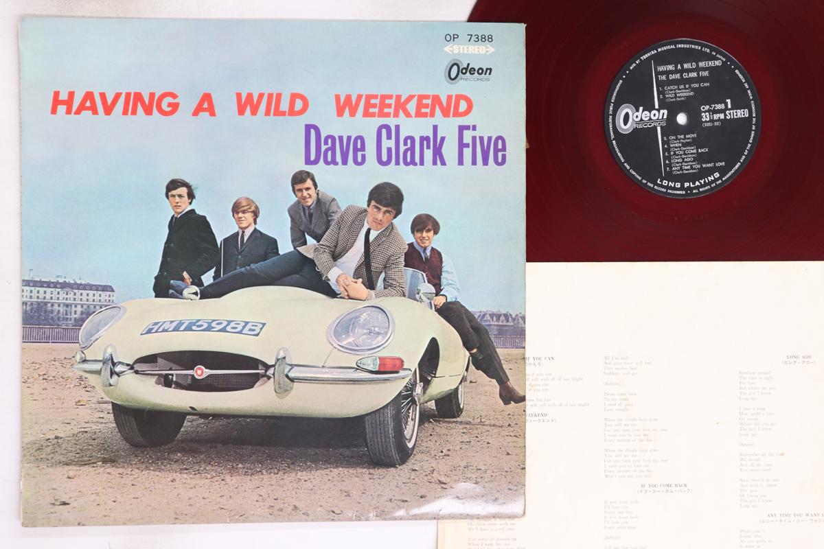 

LP Record DAVE CLARK FIVE Having A Wild Weekend OP7388 EMI 1965 Japan Rock Used