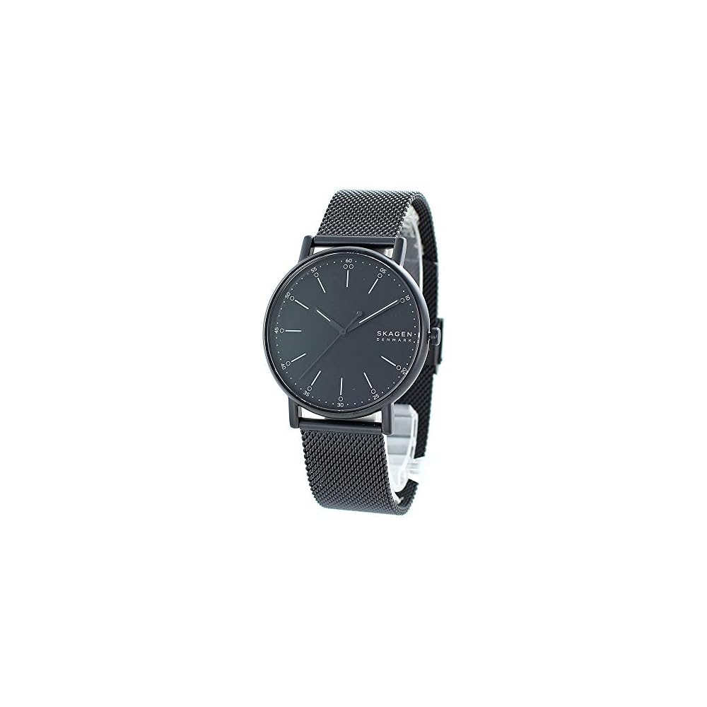 Skagen Grenen Men s Watch Navy Black Simple Mesh Strap SKW6579 40mm