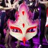 Mask Cosplay Nightclub Dressing Up Party Carnival Show with Straps Roles Play Costume