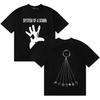 Unisex High-Quality Comfortable Oversized Crew Neck Short Sleeve Summer Hip Hop Tee, System of A Down Mezmerize Music T Shirt