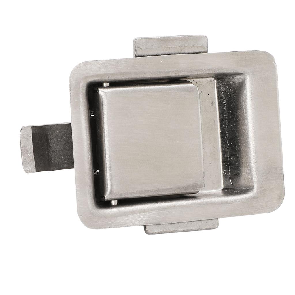 55x43mm 2.2x1.7in Tool Box Latch Replacement Paddle Lock Flush Mount Toolbox Latch Handle for Caravan Truck RV
