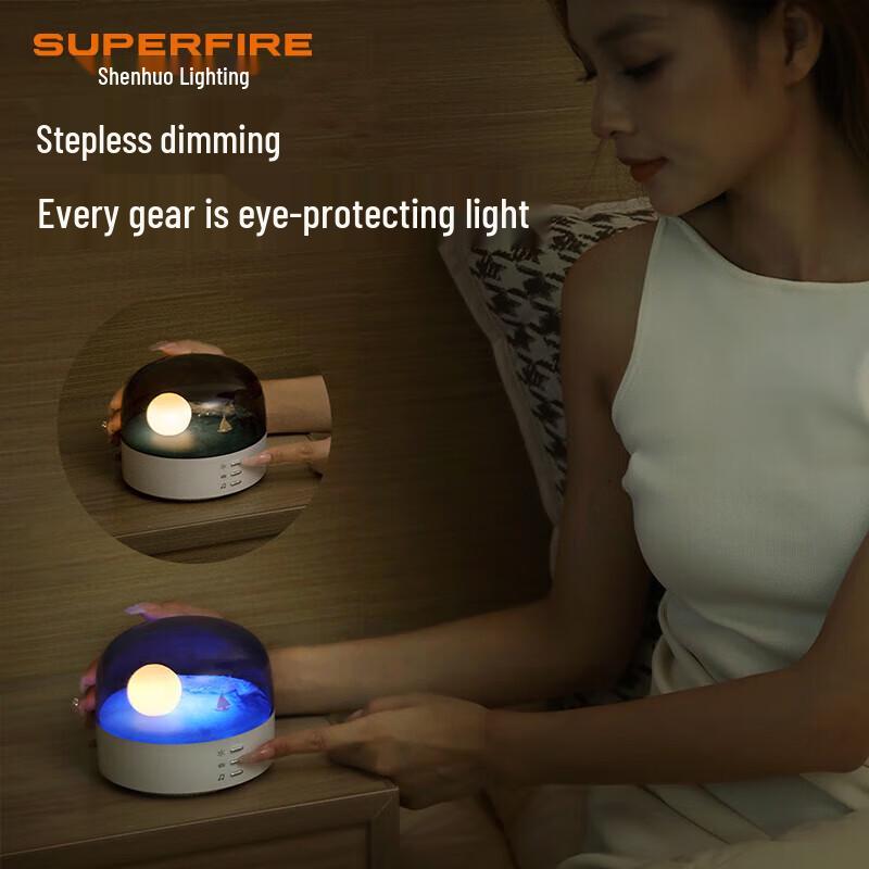Shenhuo LJC212 Bedside Bluetooth Speaker Night Light