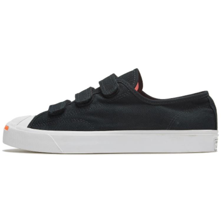 Converse Jack Purcell Low Easy-On Black Total Orange Men s 168136C EU 35.5