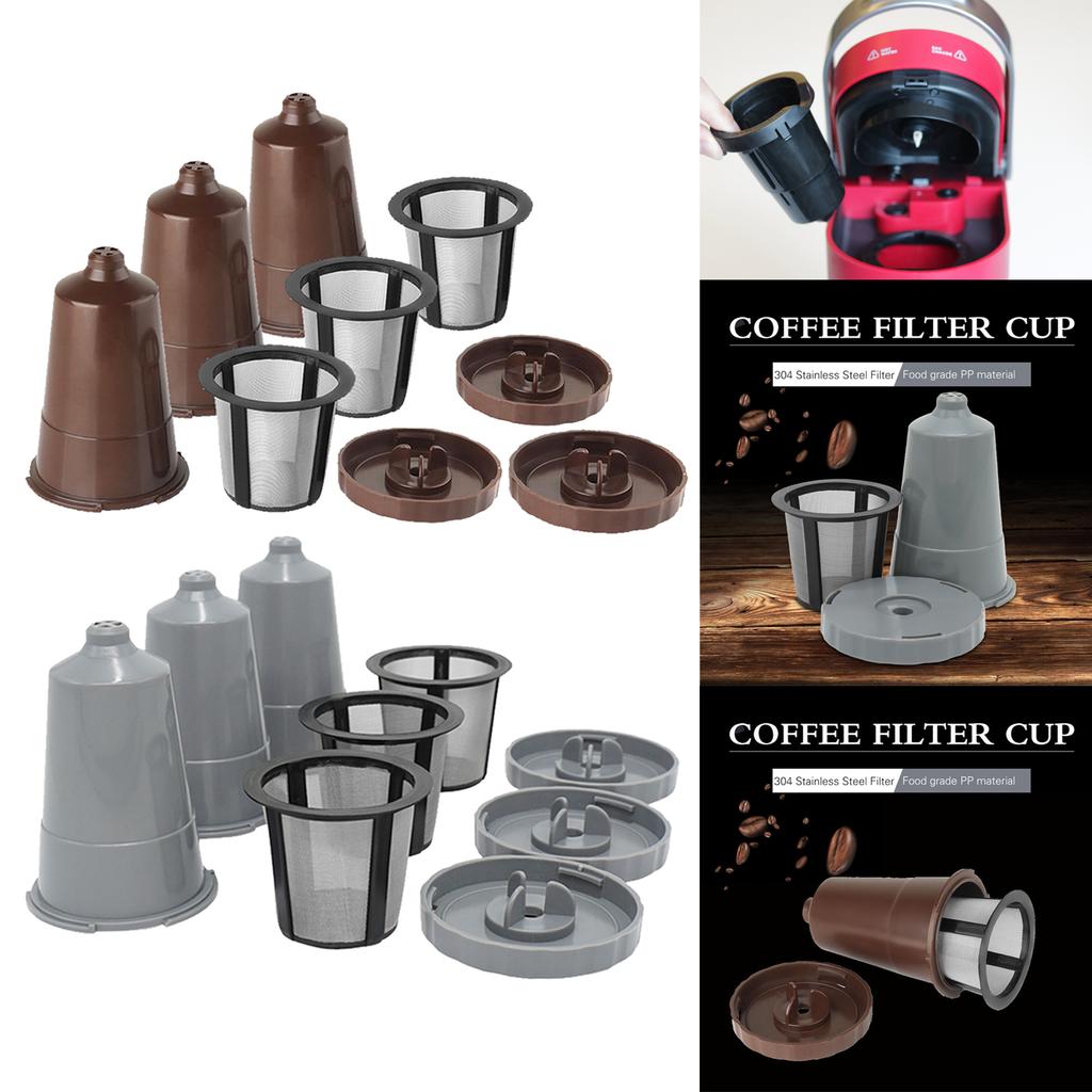 Household Reusable, B40, B65, B75 Series Refillable Coffee Filter Cups