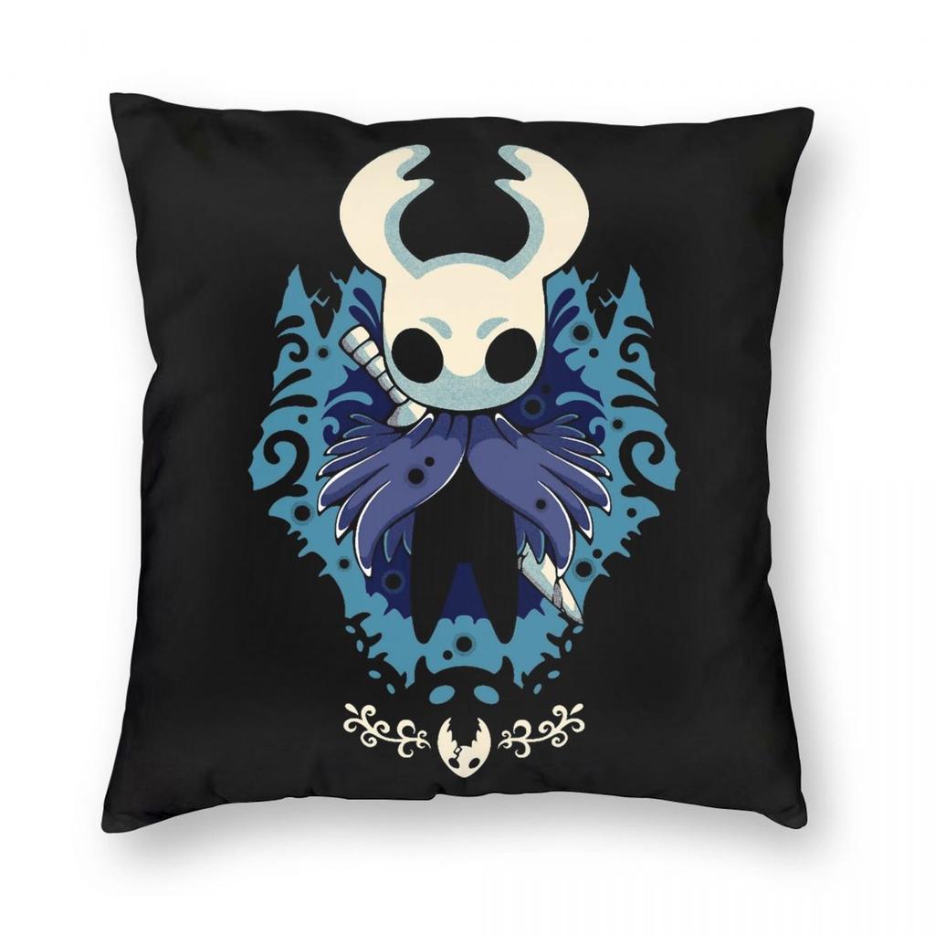 Spiel Hollow Knight Silksong Kissenbezug Doppelseitiger Druck Polyester Kissenbezug Dekor Kissenhülle Zuhause Quadratisch 45*45cm