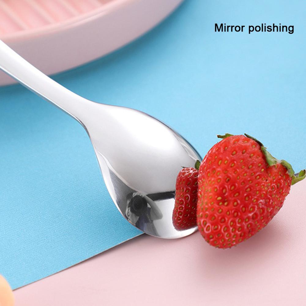 Baby Feeding Spoon Of Human Engineering Cute Cartoon Design Durable Perfect For Self-feeding Can Be Washed In The Dishwasher Fun