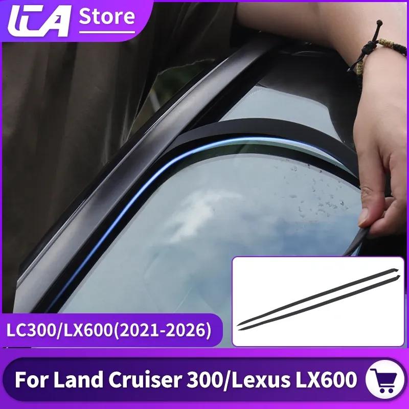Front windshield sealing strip,For Toyota Land Cruiser LC300,Lexus LX600 -2026 noise reduction Dustproof glass guide groove