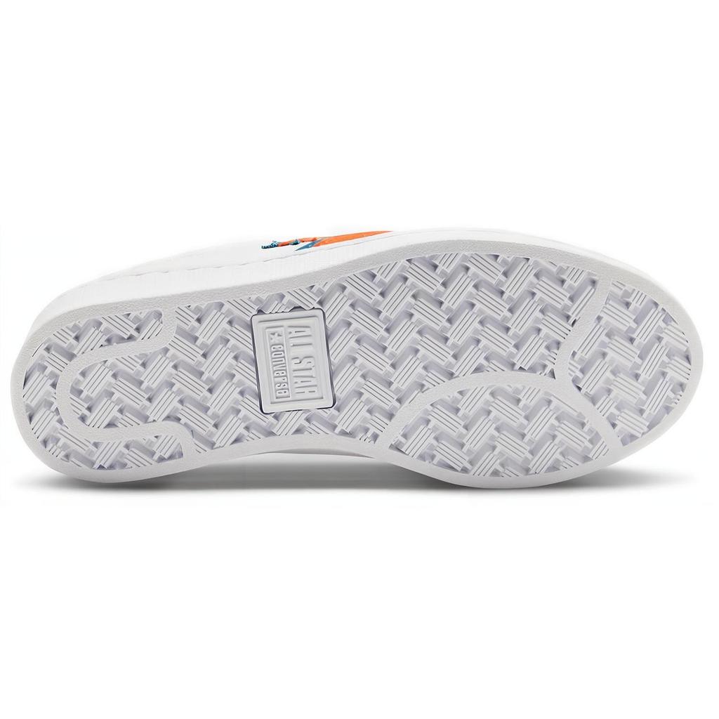 Converse Pro Leather Low 'Sunblocked - Bold Mandarin' (Unisex) White / Bold Mandarin Skate Shoes 167853C